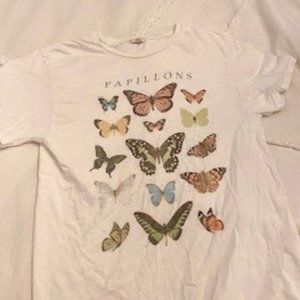 Women's Urban Outfitters Butterflies Graphic Tee